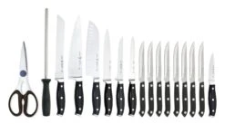 Henckels Forged Premio 18-Piece Knife Block Set -COOKWARE Store 100000