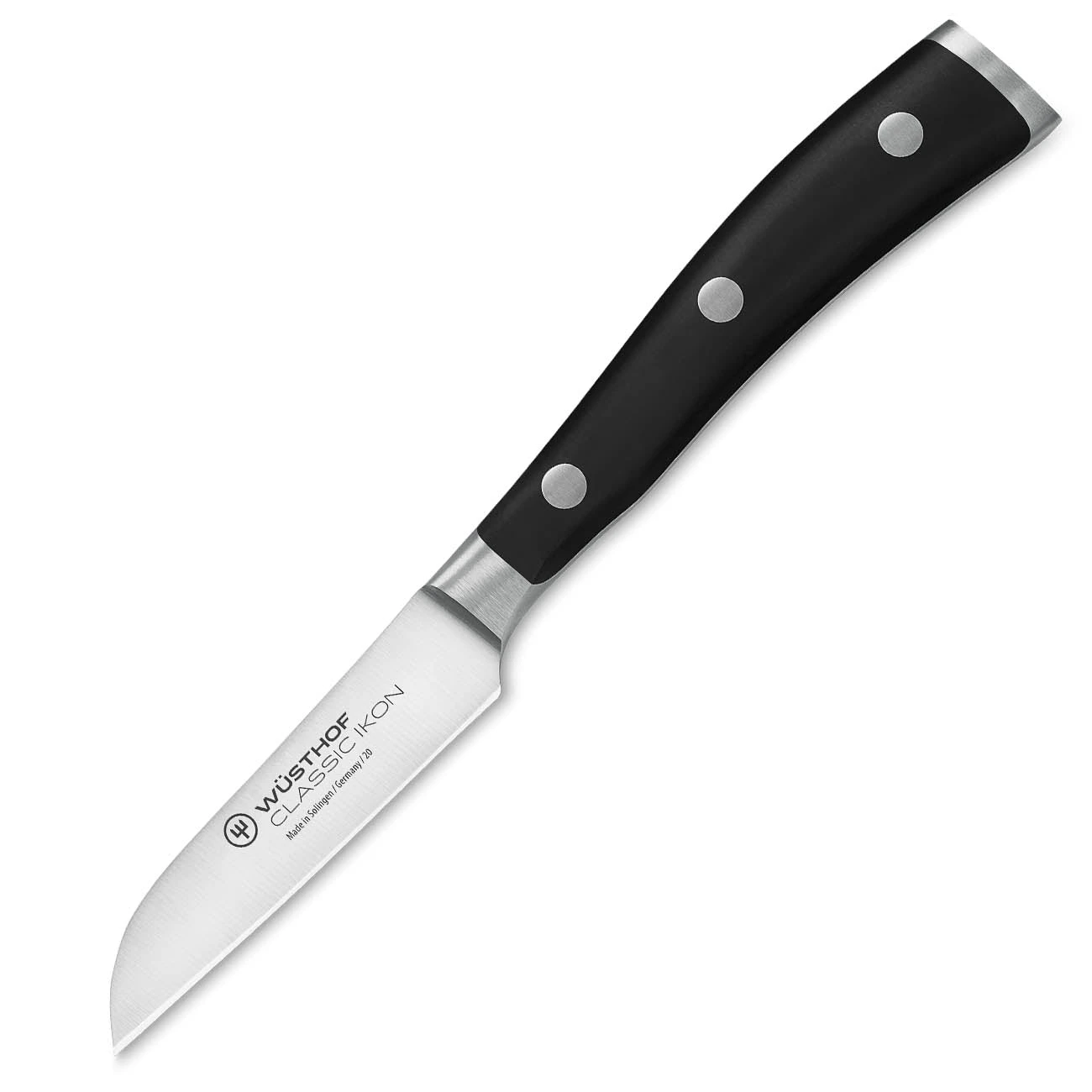 Wusthof Classic Ikon 3" Flat Cut Paring Knife 1 Wusthof Classic Ikon 3" Flat Cut Paring Knife