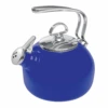Chantal 1.8-Quart Classic Enamel-On-Steel Teakettle - Cobalt Blue