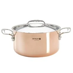 De Buyer Debuyer Prima Matera 3.5-Quart Copper Stewpan