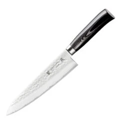 Tamahagane San Tsubame Micarta 8" Hammered Chef's Knife