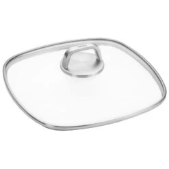Woll Diamond Lite Pro 11'' X 11'' Glass Lid Square W/ Vented Knob