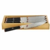 Miyabi Kaizen 4-Piece Steak Knife Set With Bamboo Storage Case