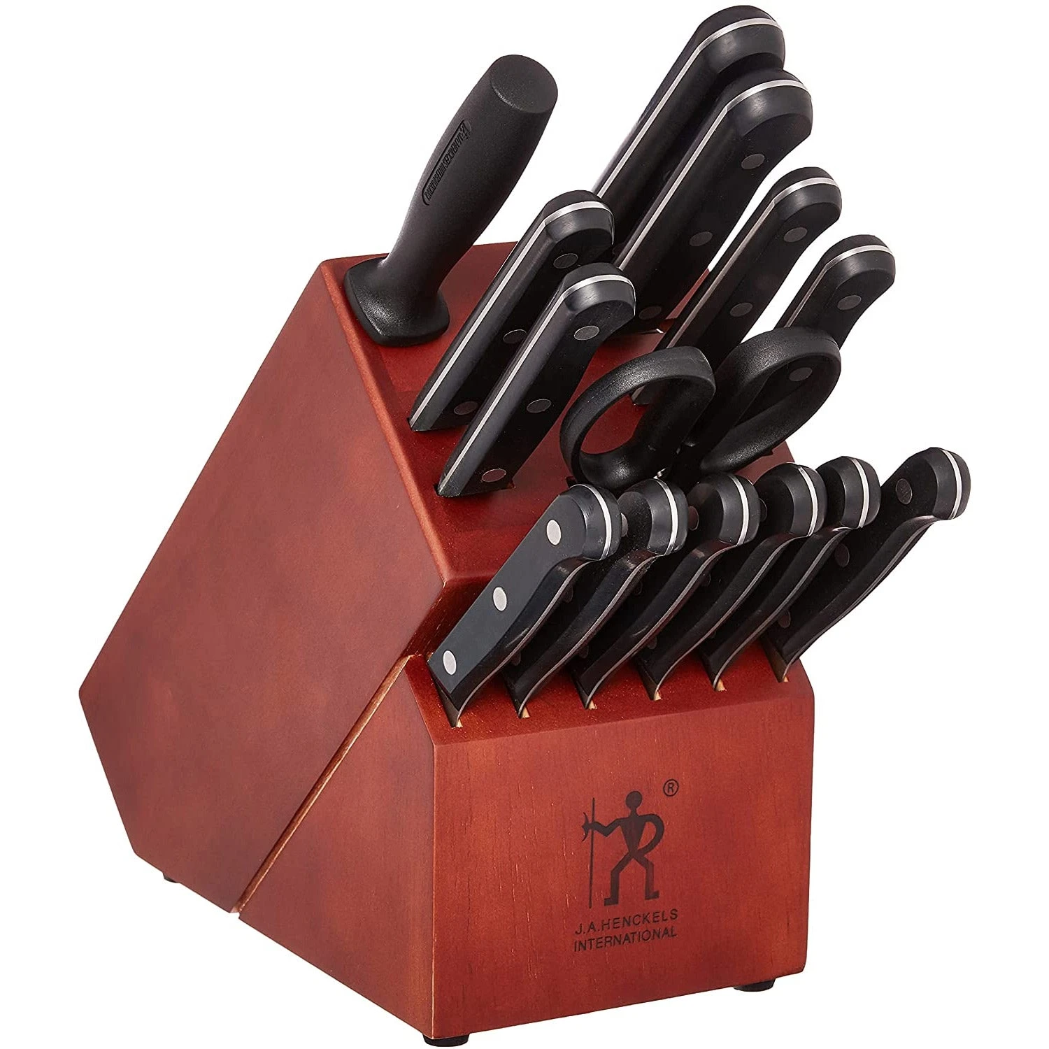 J.A Henckels International Solution 15-pc Knife Block Set 1 J.A Henckels International Solution 15-pc Knife Block Set