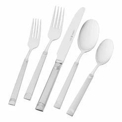 J.A. Henckels International Joy 45-Piece 18/10 Stainless Steel Flatware Set