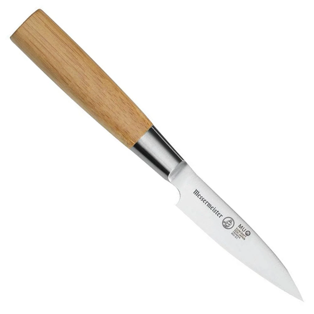 Messermeister Mu Bamboo 3'' Paring Knife 1 Messermeister Mu Bamboo 3'' Paring Knife
