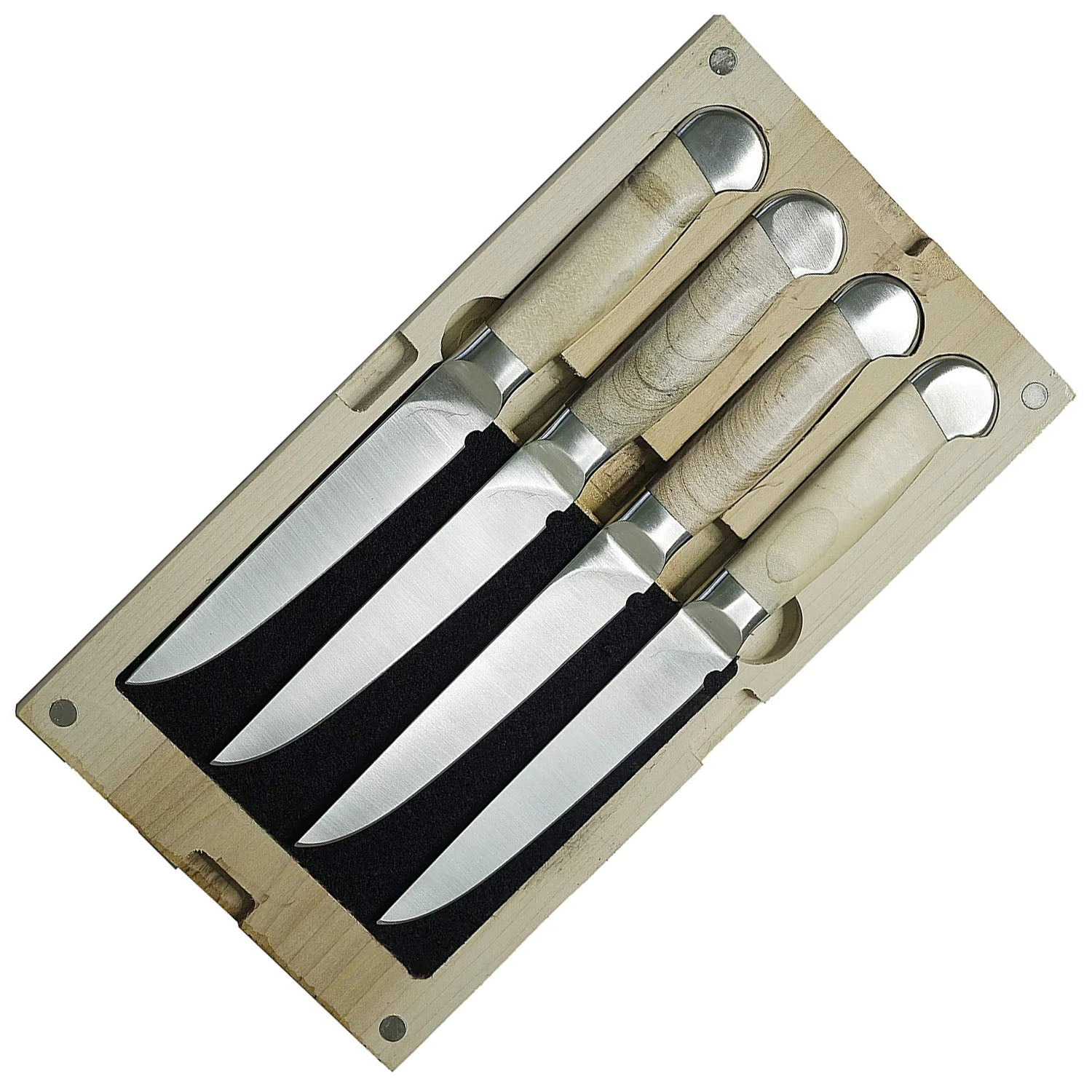 Ferrum Estate 4-Piece Steak Knife Set 1 Ferrum Estate 4-Piece Steak Knife Set
