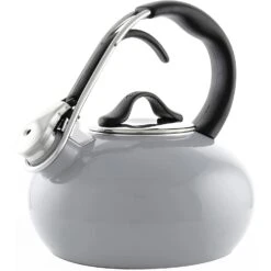 Chantal 1.8 Qt Enamel On Steel Classic Teakettle - Fog Grey