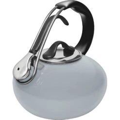 Chantal 1.8 Qt Enamel On Steel Classic Teakettle - Fog Grey -COOKWARE Store 1974