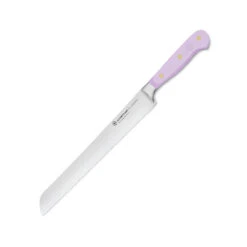 Wusthof Classic 9" Bread Knife, Dbl-Serrated - Purple Yam