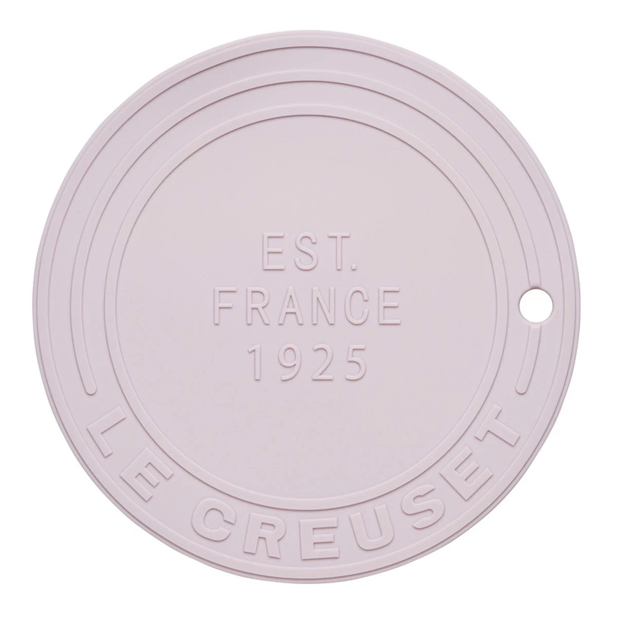 Le Creuset 8" Diameter Silicone Trivet (est. 1925) - Shallot 1 Le Creuset 8" Diameter Silicone Trivet (est. 1925) - Shallot