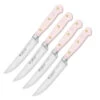Wusthof Classic 4-Piece Steak Knife Set - Pink Sea Salt