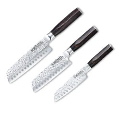 Cuisine::pro Damashiro Emperor Santoku Set 3Pc
