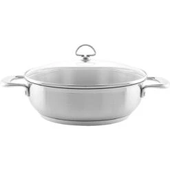 Chantal 5 Qt. Chef's Pan W/ Glass Lid