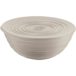 GUZZINI L BOWL WITH LID TIERRA GRAY 4,33X9,84X9,84 IN.