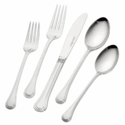 J.A. Henckels International Astley 65-Piece 18/10 Stainless Steel Flatware Set