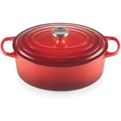 Le Creuset 6.75 Qt. Signature Oval Dutch Oven - Cerise