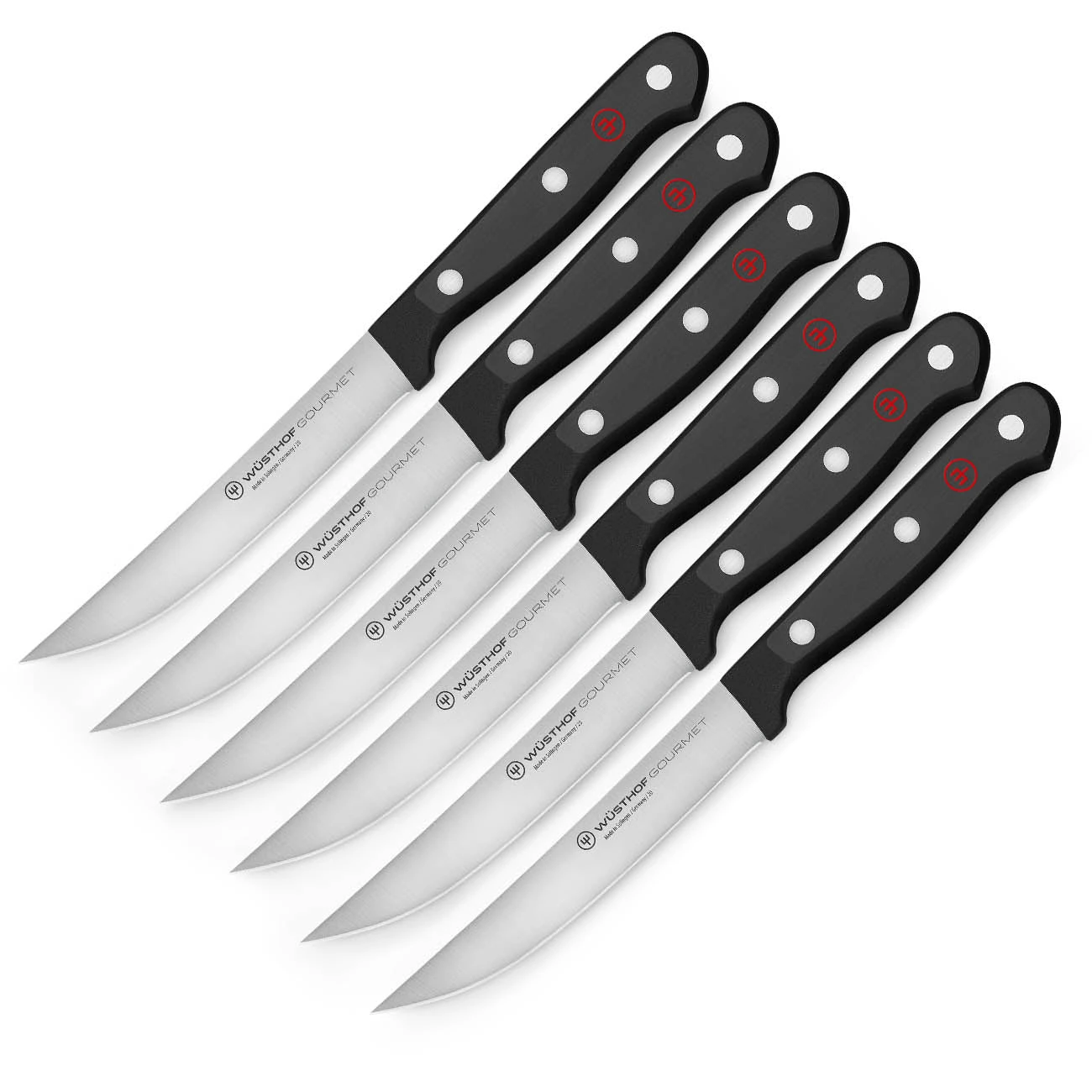 Wusthof Gourmet 6-Piece Steak Knife Set 1 Wusthof Gourmet 6-Piece Steak Knife Set