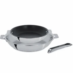 Cristel Casteline 2-Piece Fry Pan Set