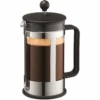 Bodum Kenya 8-Cup French Press - Black & Chrome