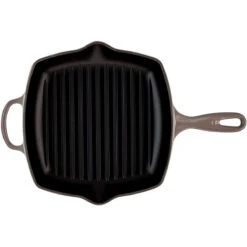 Le Creuset 10.25'' Signature Square Skillet Grill - Oyster -COOKWARE Store 2 88c3ce78 3ee0 465e 912b 640e3459f7a8