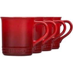 Le Creuset 14 Oz. Set Of 4 Mugs - Cerise -COOKWARE Store 2 ba71147a 63f6 4d5f 8c8e 78fadbd1c998