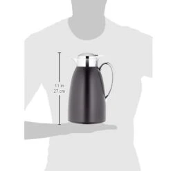 Cilio Venezia 34 Ounce Insulated Beverage Server, Black -COOKWARE Store 31ZNK6F4PDL. AC