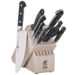 Zwilling J.A. Henckels Pro 10-Piece Knife Block Set - White