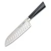 CRISTEL 7" Hollow Edge Santoku Knife