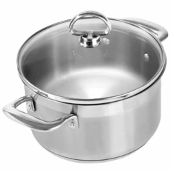 Chantal Induction 21 Steel 2-Quart Soup Pot With Glass Lid
