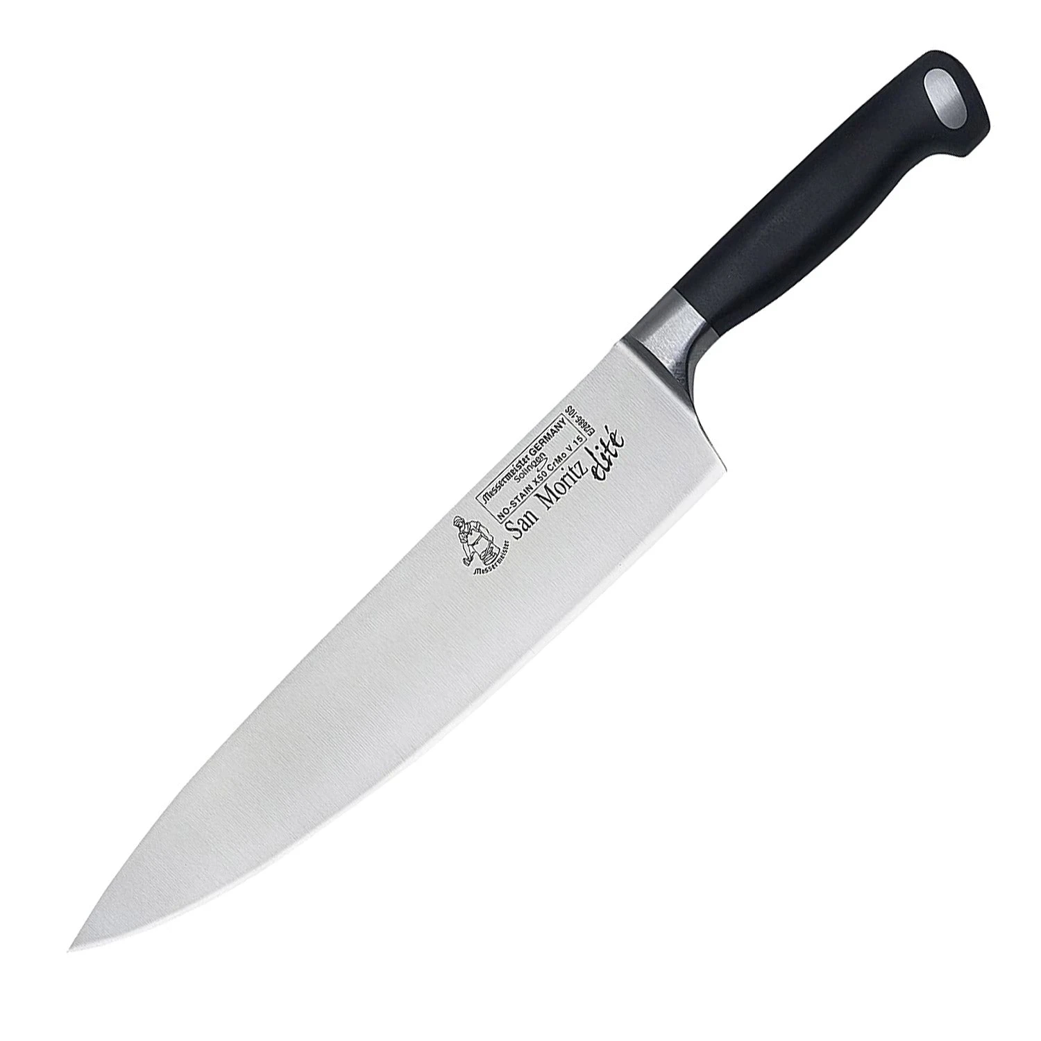 Messermeister San Moritz Elite Stealth Chefs Knife, 10", Black 1 Messermeister San Moritz Elite Stealth Chefs Knife, 10", Black