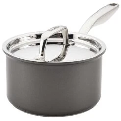 Breville Thermal Pro® Hard Anodized 2-Quart Covered Saucepan