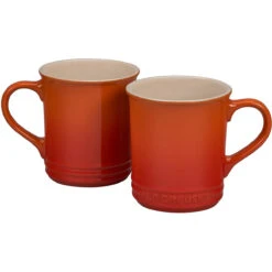 Le Creuset 1.25 Qt. Kettle & (2) 14 Oz. Mugs Demi Kettle & 2 Mug Set - Flame -COOKWARE Store 3 fe50f3e6 dd7c 4251 b08d 4a1d6d38a609
