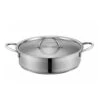 Poong Nyun Luce Low Pot, Stainless Steel, 24Cm