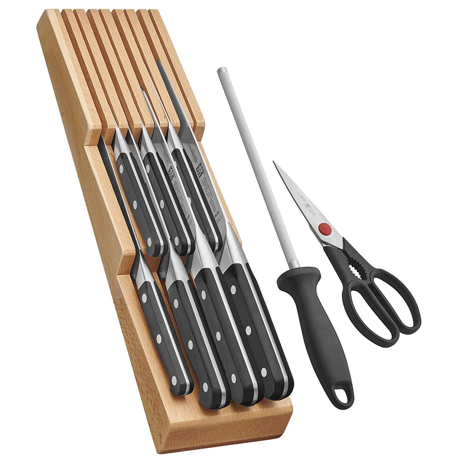Zwilling J.A. Henckels Pro 10-Piece In-Drawer Knife Tray 1 Zwilling J.A. Henckels Pro 10-Piece In-Drawer Knife Tray