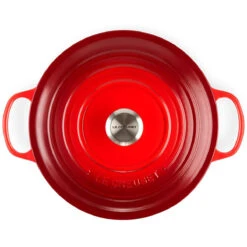 Le Creuset 13.25 Qt. Signature Round Dutch Oven - Cerise -COOKWARE Store 4 0e2d831b 3b1d 4f21 b27a 06ba293fa529
