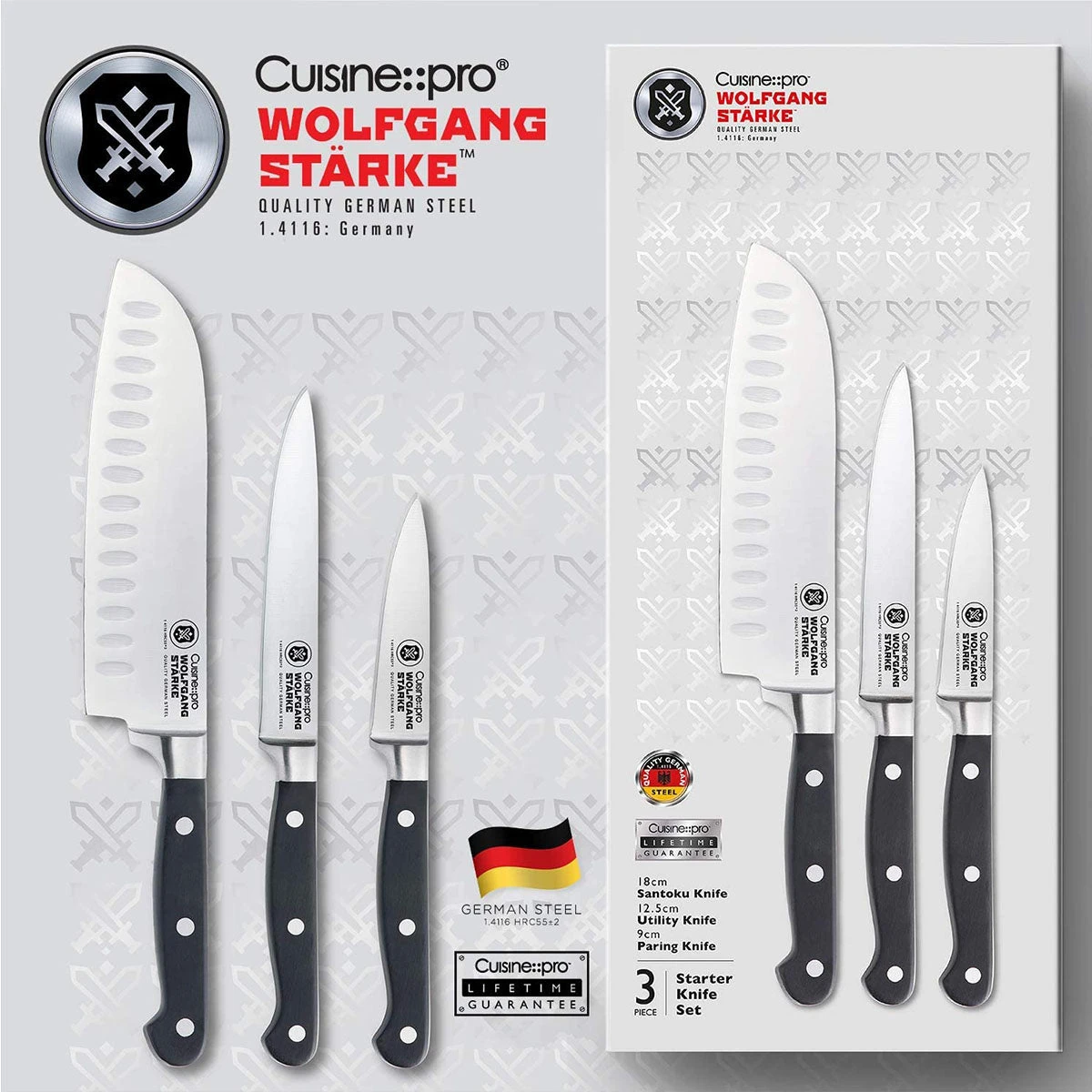 Cuisine::pro Wolfgang Starke Starter Set 3Pc 4 Cuisine::pro Wolfgang Starke Starter Set 3Pc - Image 4