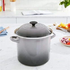 Le Creuset 10-Quart Stockpot - Oyster 7 Le Creuset 10-Quart Stockpot - Oyster -COOKWARE Store 4 a9d890c1 8527 47a1 87da 0238b9c904fa