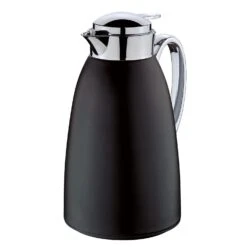 Cilio Venezia 34 Ounce Insulated Beverage Server, Black