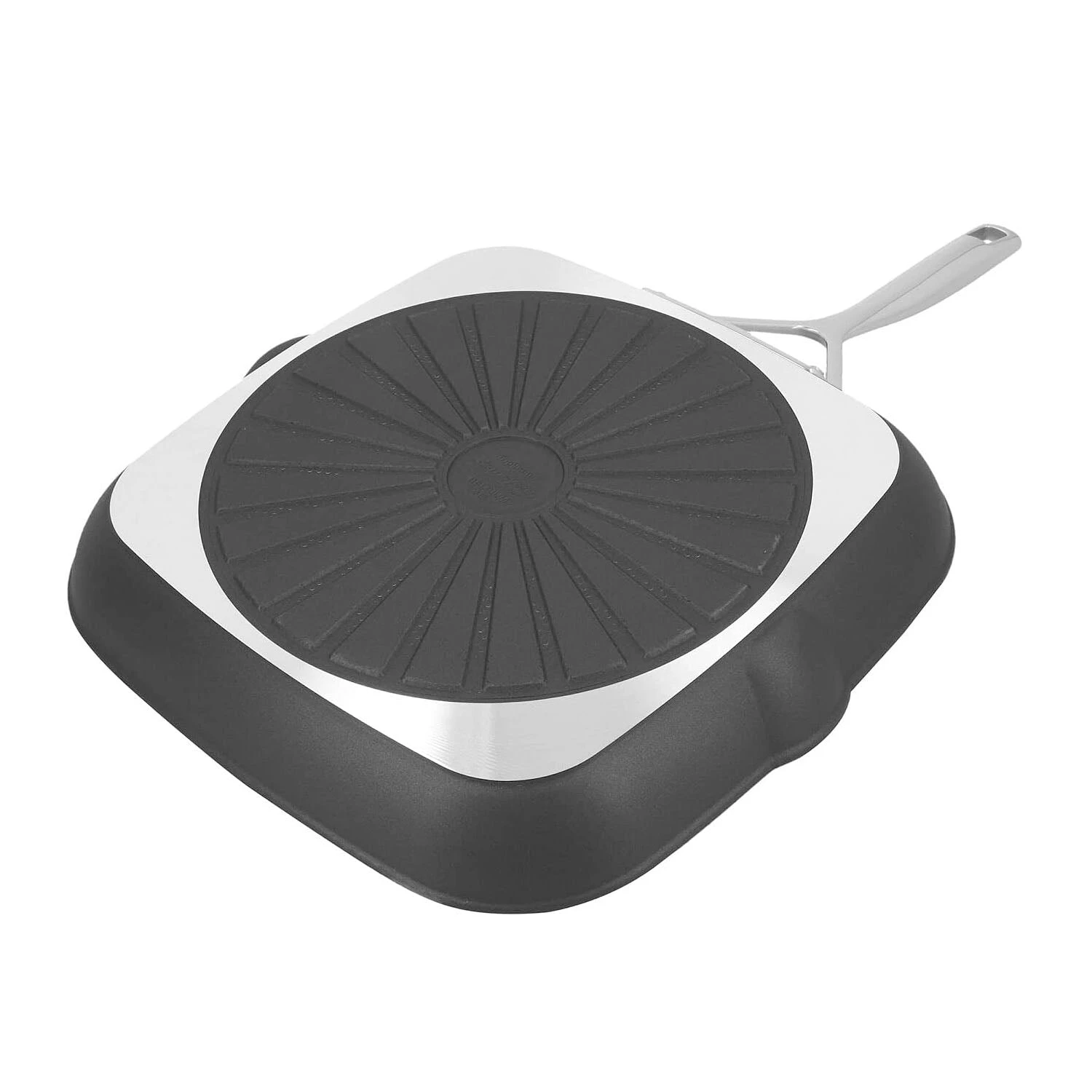 Demeyere AluPro 11-inch Aluminum Nonstick Perfect Pan Grill Pan 4 Demeyere AluPro 11-inch Aluminum Nonstick Perfect Pan Grill Pan - Image 4