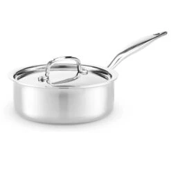 Heritage Steel 2 Quart Saucepan With Lid