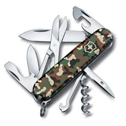 Victorinox Swiss Army 91mm Climber Pocket Knife, Camouflage