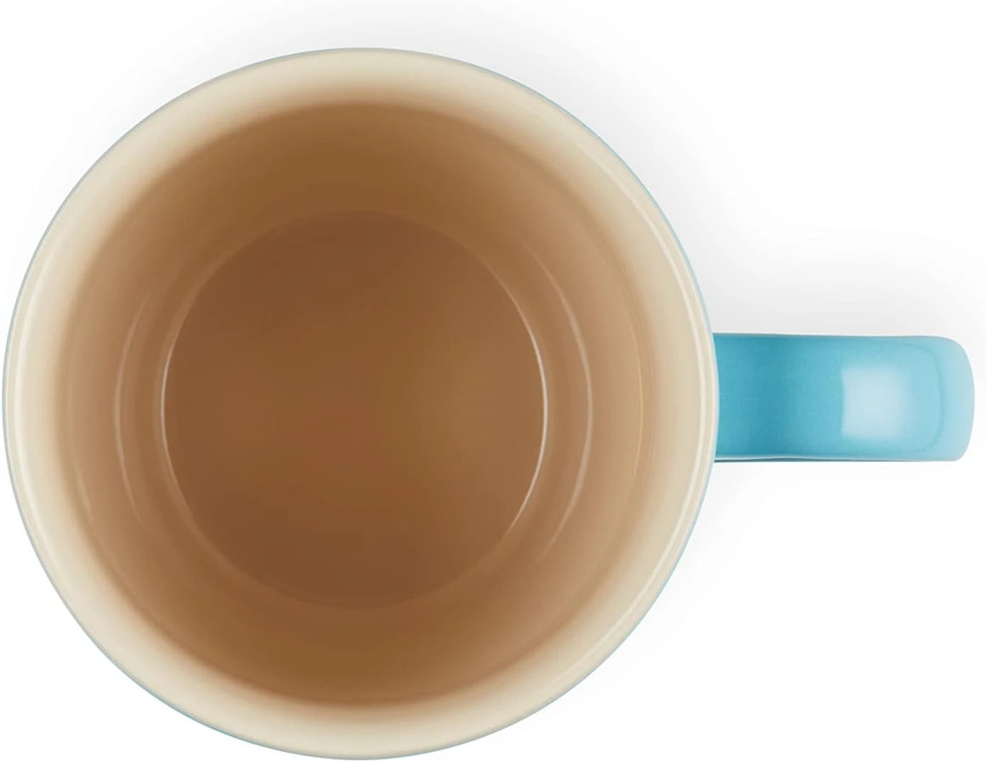 Le Creuset XL Logo Mug - Caribbean 4 Le Creuset XL Logo Mug - Caribbean - Image 4