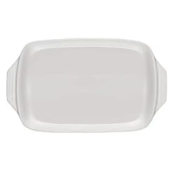 Le Creuset 3.5 Qt. [12.5" X 8.5"] Covered Rectangular Casserole - White W/ Eiffel Tower -COOKWARE Store 51XIZ pI02L. AC SL1500