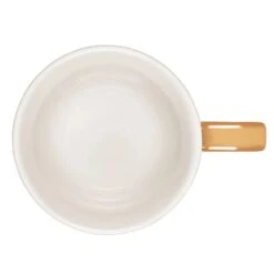 Le Creuset 20 Oz. Noel Collection: XL Mug - White W/ Joyeux Applique & Gold Handle -COOKWARE Store 51osP7tcfvL. AC SL1500