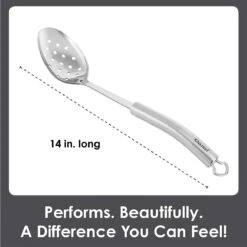 Chantal 14" Perforated Spoon -COOKWARE Store 5 c32b4dfd 854a 41eb bd58 c597e4f29cd5