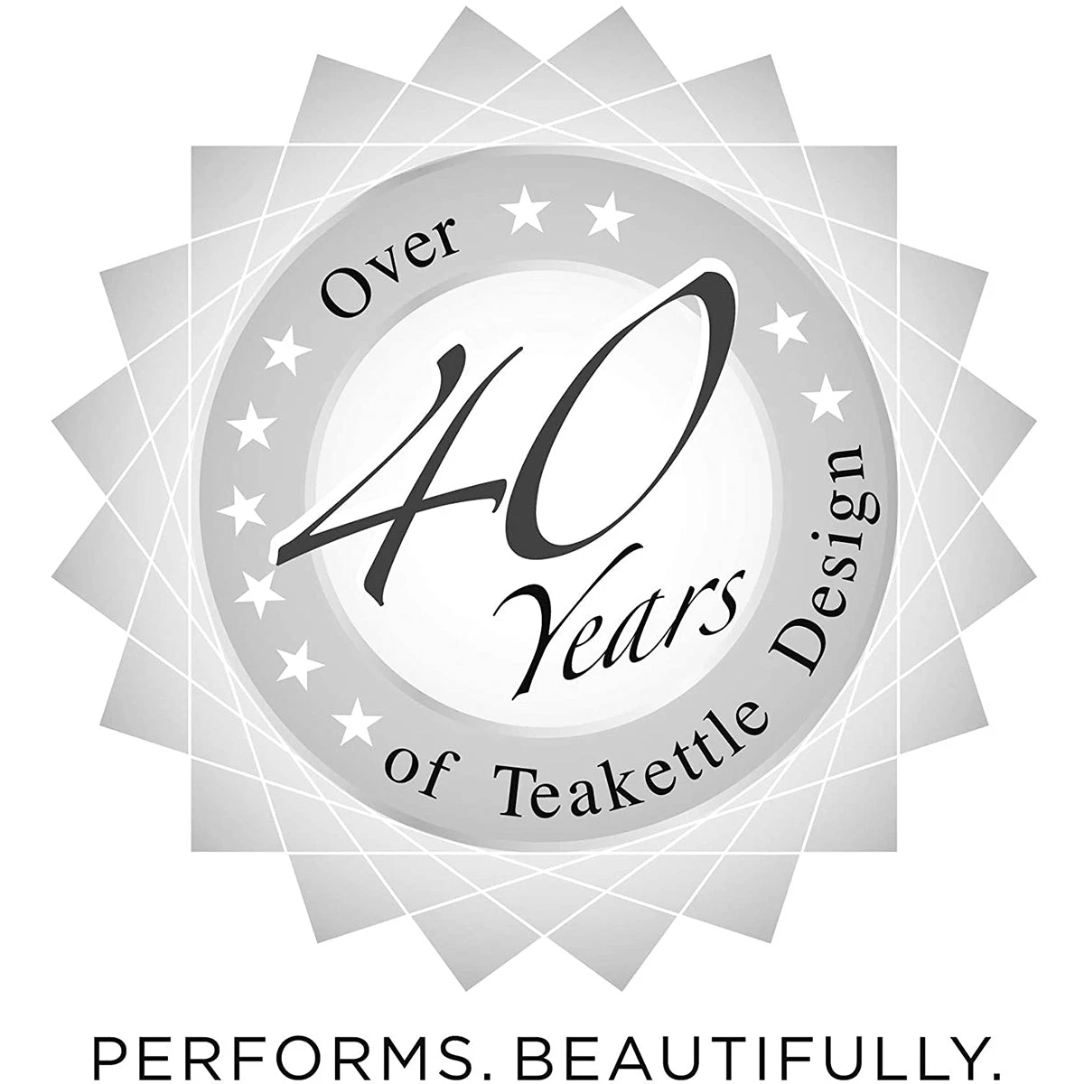 Chantal 2 Qt. Enamel-on-Steel Anniversary Teakettle - Fog Grey 7 Chantal 2 Qt. Enamel-on-Steel Anniversary Teakettle - Fog Grey - Image 7