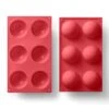 Chef'n Sweet Spot Hot Chocolate Bomb Mold, 2-pack, Red