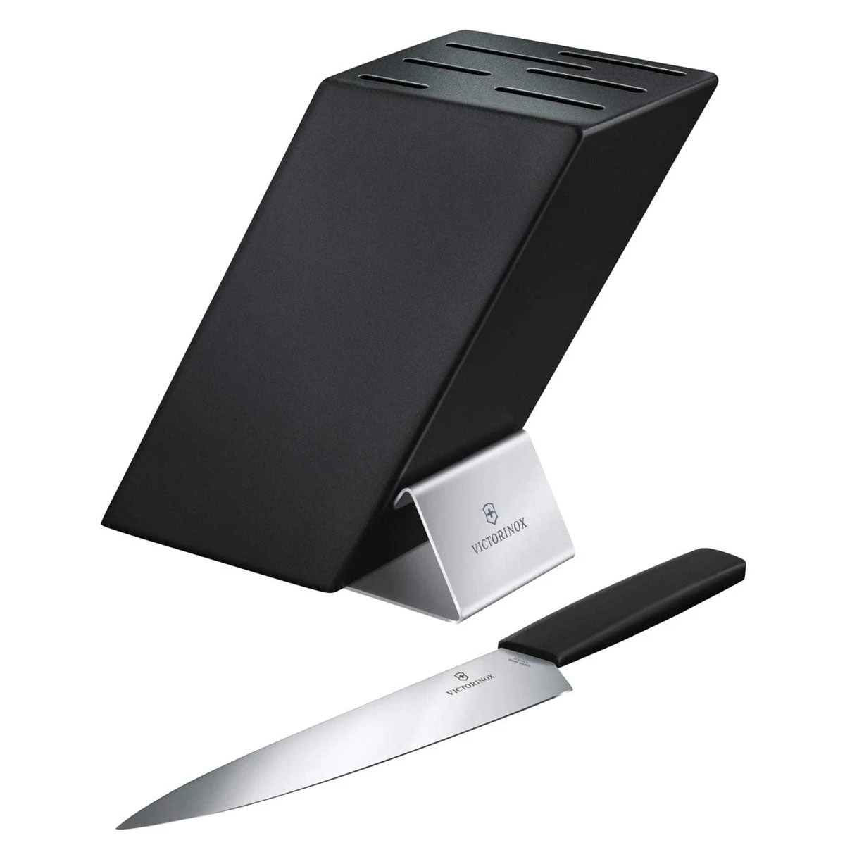 Victorinox Block, Swiss Modern, Cutlery Block Black, Empty, Black 3 Victorinox Block, Swiss Modern, Cutlery Block Black, Empty, Black - Image 3