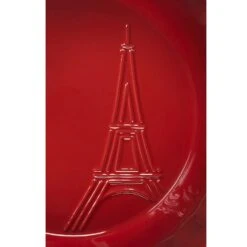 Le Creuset Pie Dish - Cerise W/ Eiffel Tower 6 Le Creuset Pie Dish - Cerise W/ Eiffel Tower -COOKWARE Store 61LkOMoX1iL. AC SL1500